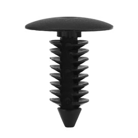 Watris Veiyi Pack of 100 Car Door Trim Rivets Clip, Mounting Clips, Car, Bumpers, Plastic Rivets, Black Fastener Retainer Clips for Car