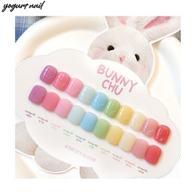 YOGURT NAIL Bunny Chu Syrup Gel Nail Set 10items (S56~S64)