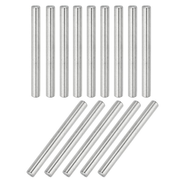 sourcing map 14Pcs Dowel Pin 8mm x 80mm Shelf Support