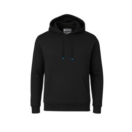 DudeRobe Men's Hooded Reversible Hoodie | As Seen on Shark Tank!, Ultimate Comfort and Style for Men's Loungewear, Black, Small