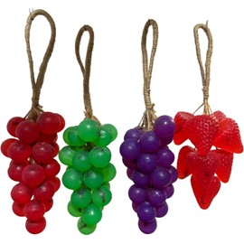 Hecho a mano Jab?n Artesanal en Forma de Racimo de Uvas y Fresas