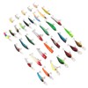 35Pcs Simulation Hard Bait Mixed Minnow Fishing Lure Kit Minnow
