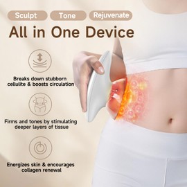 NeibuGlow Body Sculpting Machine – 3-in-1 Cellulite Massage Tool for Arms, Thighs, and Belly – Portable and Easy to Use at Home