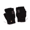 USB Heated Gloves Electric Half Hands Double Sided Heating Warm