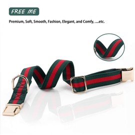 Premium Dog Collar, Cute Dog Collars Luxury Style, Durable Pet Collars with Metal Buckle Safety for Medium Dogs