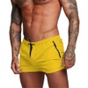 Donason - Traje de baño para hombre, secado rápido, pantalones