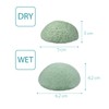 Navaris 8 x Konjac Sponge Set - Face Sponge Cleaning