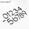 SAILANKA 5 Inch Matt Black Door Number For Modern Door
