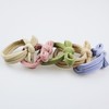 Hair Ties 5 Pieces Elastic Hair Bands Seamless Ponytail Holders