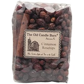 Old Candle Barn Cinnamon Rosehips 4 Cup Bag - Well Scented Potpourri - Made in USA