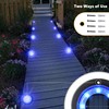 Flacchi Solar Ground Lights - Solar Powered Lights Outdoor Solar
