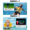 Owntop Automatic Inflatable Life Jacket with Pockets & Transparent Window,