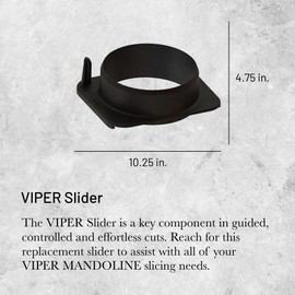 de Buyer VIPER Slider - Ideal for Guided, Controlled Cuts - Designed for LA MANDOLINE VIPER - Made in France