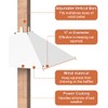 Khordin Metal Squirrel Baffle for 4x4 Post, Outside Wooden Pole
