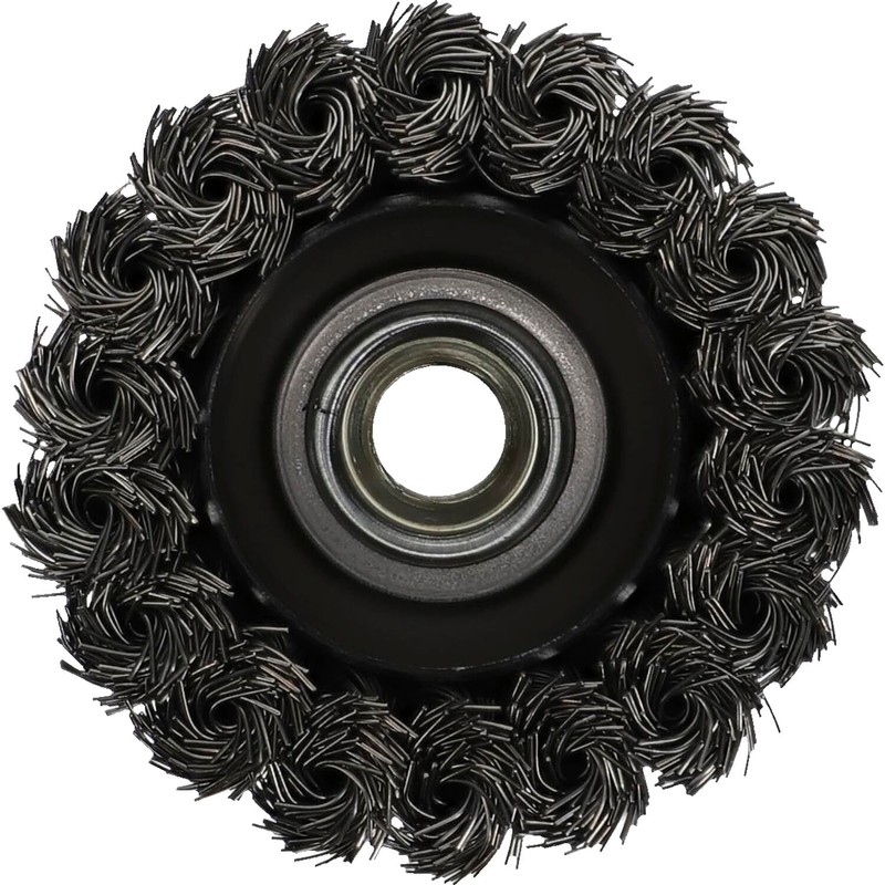 Osborn 2608151 Cup Brush M14 Knotted of Steel Wire, 0