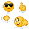StikArt Removable Emoji Stickers (#1)