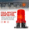 eTzone 30 LED Forklift Lights Red Emergency Beacon Strobes Warning
