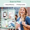 Memoking Mini Pocket Printer - T02 203dpi Bluetooth Thermal Printer,