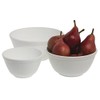 Mosser Glass Milk Glass Mixing Bowl Set