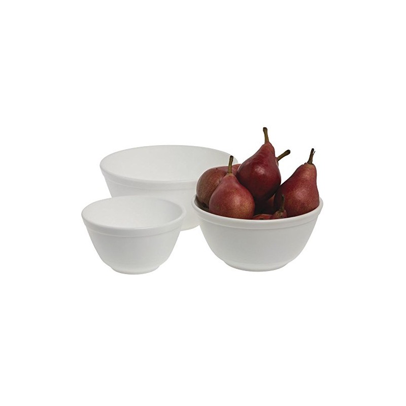 Mosser Glass Milk Glass Mixing Bowl Set