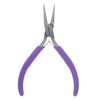 Purple Handle Round Nose Pliers Super-fine Round Nose with Spring