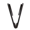 Professional Hairdressing Comb Double Brushes Wooden Anti static Hair Straightener