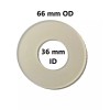 NuFlush Toilet Silicone Flapper Seal 2 & 5/8 inch OD