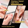 Kingfun Toenail Clippers for Seniors, Ingrown Toe Nail Clippers for