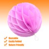 Ruidee Pack of 8 Paper Honeycomb Balls 20 cm Honeycomb