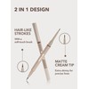 SHEGLAM 2 in 1 Eyebrow Pencil - Espresso Waterproof