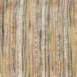 Humble Hilo Multi-Colored Scarf/Shawl for Women Lightweight Head or Neck Scarf (White/Multicolor)