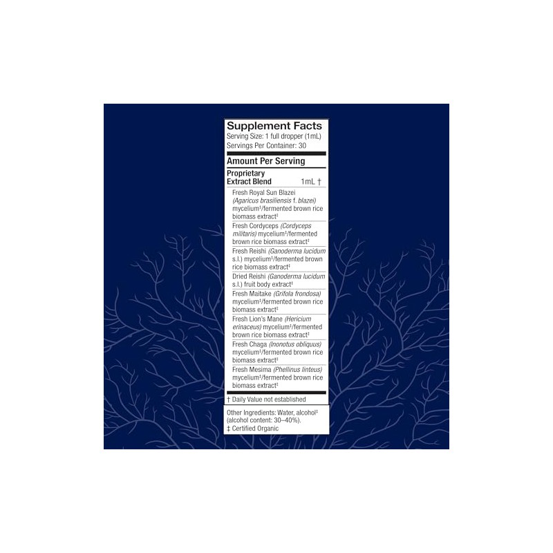 Host Defense Stamets 7 Extract, Daily Immune Support, 30