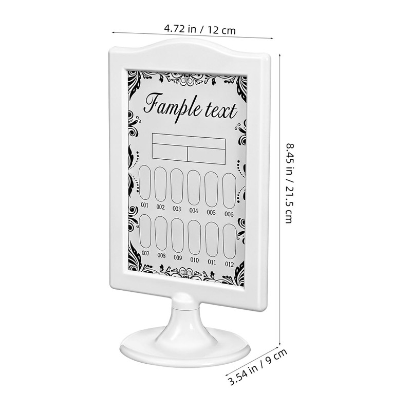 Angoily Double-Sided Picture Frames 4 Pieces 8 45 x 4