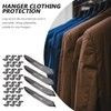 Mikikit Hanger Sponge Covers 50Pcs Anti-Slip Foam Strips Clothes Rack