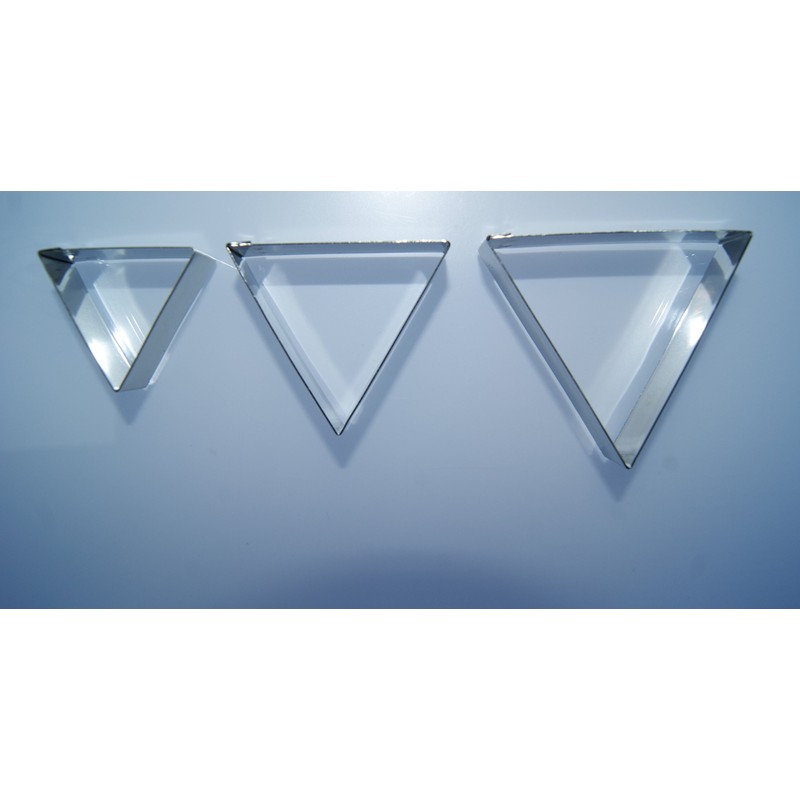 Triangle Cutter Set (30/40/50mm) - Stainless Steel Sugarcraft Cutter