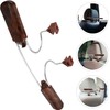 Healeved Percha para Ropa de Vehículo de Acero Inoxidable y