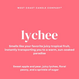 Pet Friendly Wax Melts | Pet Safe Wax Melts | All Natural Dog Safe Wax Melts | Non-Toxic Wax Melts | Pet Odor Eliminator | Pure Soy Wax Melts | Veterinarian Approved (Lychee)