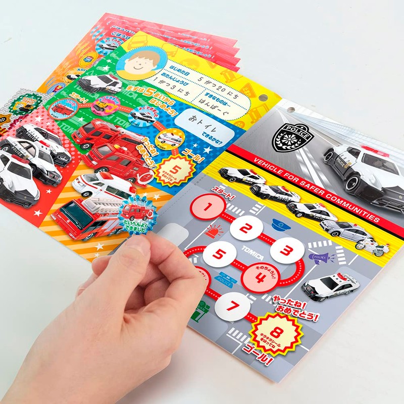 Beverly Tomica SL-246 Seal Reward Sticker Notebook Set