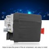 CYTGOUPER Pressure Switch Compressor, 90-125 Psi 4 Hole Pressure Regulator