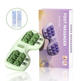 Foot Massage Roller with a Pair of Massage Socks-For Plantar Fasciitis Relief