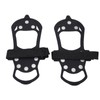 2pcs/set 10 Tooth Crampons Shoe Cover Rustproof Durable Mountaineering Ice
