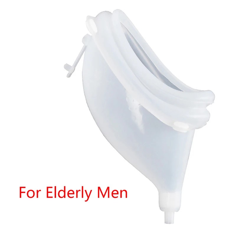 1000mL Portable Urine Collection Bag for Men – Reusable Urinal