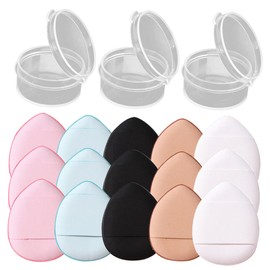 Gatuida 15Pcs Mini Foundation for Women Makeup Washable Powder Applicators for Liquid Foundation Beauty Tools for Effortless Application Daily Use