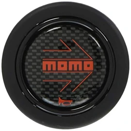 MOMO(モモ) Horn Button CARBON RED HB-07