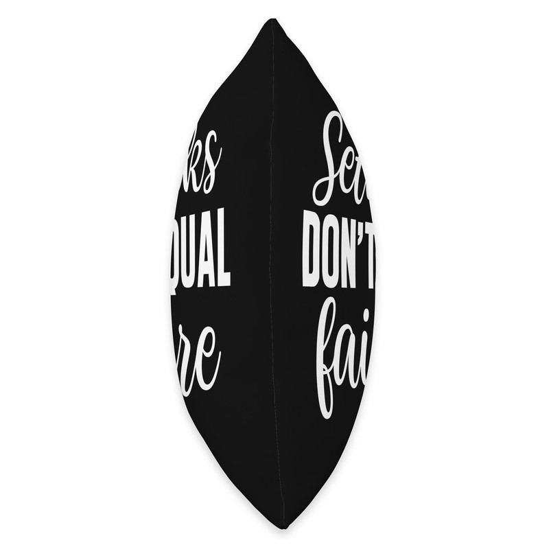 Motivational Inspirational Setbacks Don't Equal Failure Throw Pillow