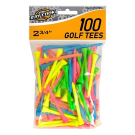 Ray Cook Golf 2 3/4" Tees (100 Pack) 2 3/4 Inch - Mixed [100 Tees]