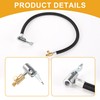 Partuto 1 Set 19.69inch 0.305inx32TPI Universal Tire Inflator Extension Tube