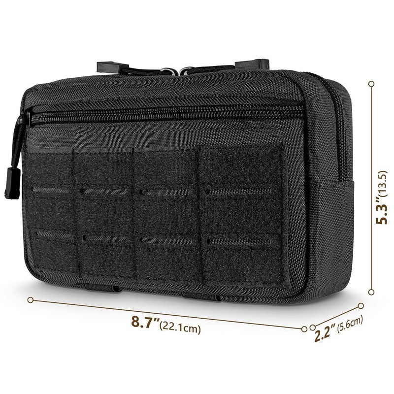 HOUSON Molle Tactical Bag, Belt Bag Pouch Utility Tactical Cell