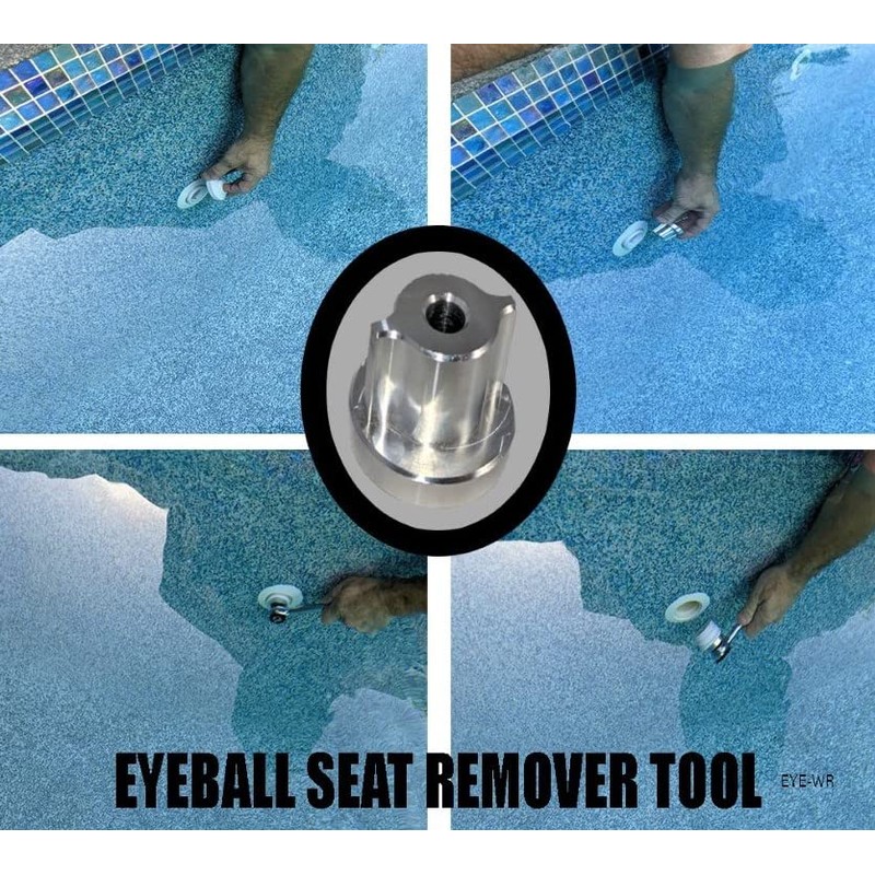 Swimming Pool Eyeball Seat Remover Tool