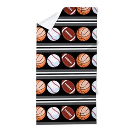 CafePress Sports Fan 30"x60" Absorbent Cotton Back, Soft Beach, Pool Towel